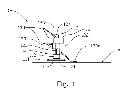 A single figure which represents the drawing illustrating the invention.